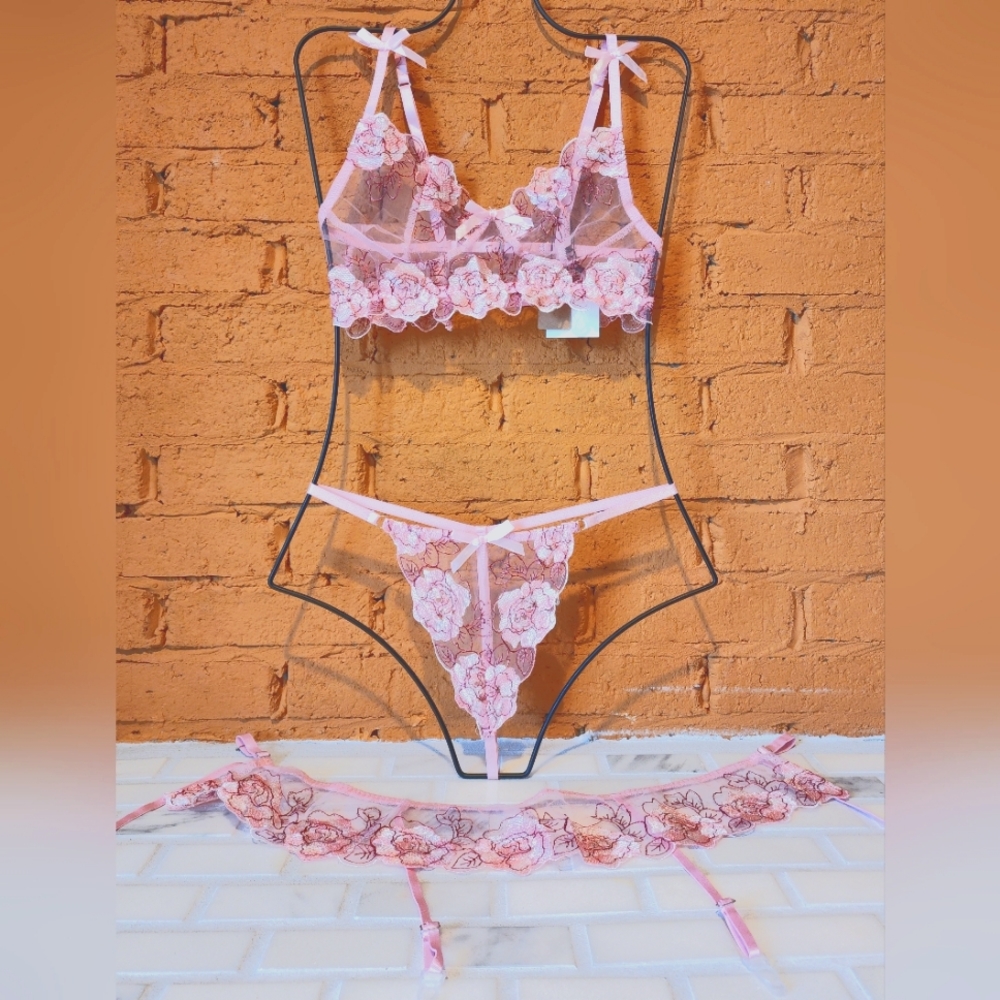 Sexy Pink Lingerie